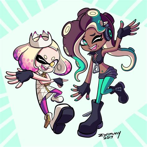 splatoon marina and pearl|pearl splatoon last name.